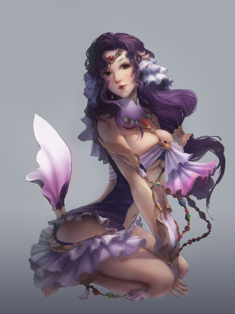 finest-cg-art:  mermaid dancer by puyoakira