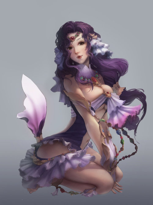 finest-cg-art:  mermaid dancer by puyoakira