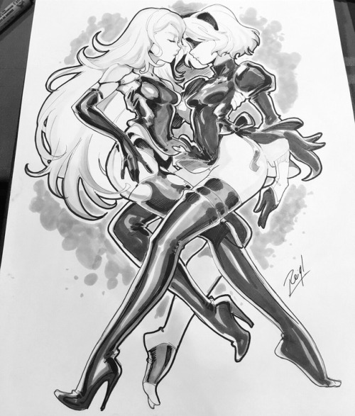 reiquintero: Recent Fanexpo commissions, I had a lot of fun in this show and got great characters to draw! I’ll be upgrading some of these to full color for future prints! You can check the process on my Patreon!   Thanks to everyone who came around!