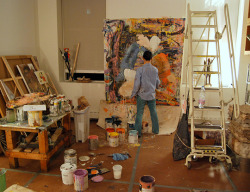 Stevemcqueened: Lucy Liu In Her Art Studio