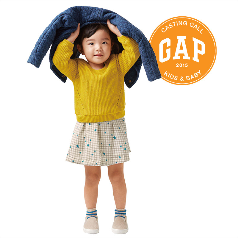 今年も開催決定 15 Gapkids Babygap モデルコンテスト Gapkids Gap Japan公式ニュース