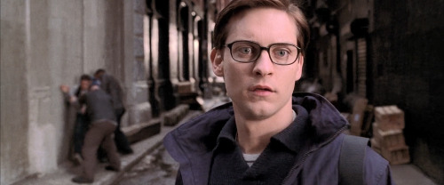 shittymoviedetails:In Spider-Man 2 (2004), despite his strongest instincts, Peter Parker decides to 