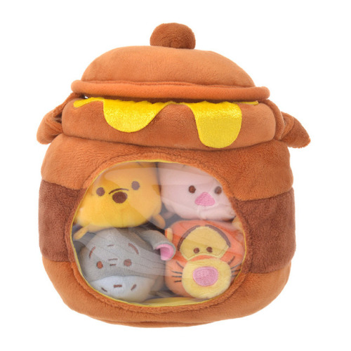tsumtsumcorner: A new Pooh Bear Honey Pot Tsum Tsum Set is now available in Japan!