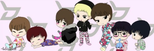 So Cute !!! Block B Fanart+Bees!!!