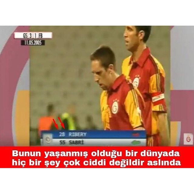 28 RIBERY > out
55 SABRİ ...