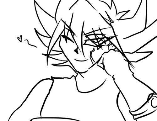 whatacartouchebag:miss-nerdgasmz:Don’t look at me as I fangirl over Yusei Fudo I’m embarrassingThat 