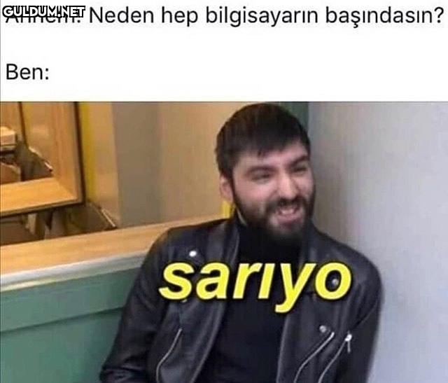 sanki kötü bir şey aaa...