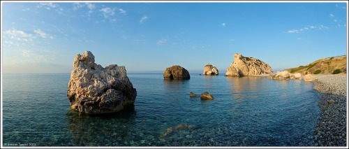 Aphrodite’s birthplace  Petra tou Romiou - Rock of AphroditeThis interesting geological format