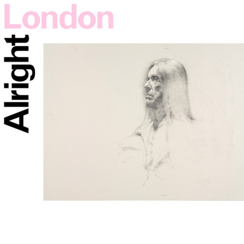 Alright, London! The group of drawings from Iggy Pop Life Class by Jeremy Deller—organized by the Br