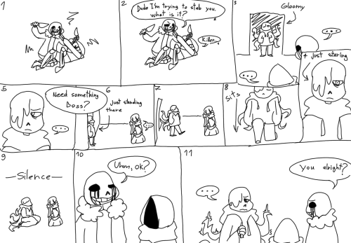 Hey Look The Comic Artist Is Actually Making A Comic