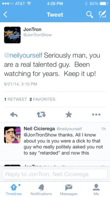 Catbountry:  Kingcheddarxvii:  Bowbot:  Hey. Did I Mention I Love Neil Cicierega