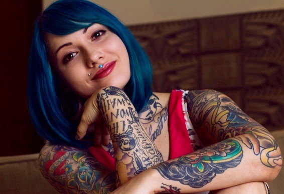 discoverelle:  exxxning:  It’s up! You can check it out on https://suicidegirls.com/girls/exning/