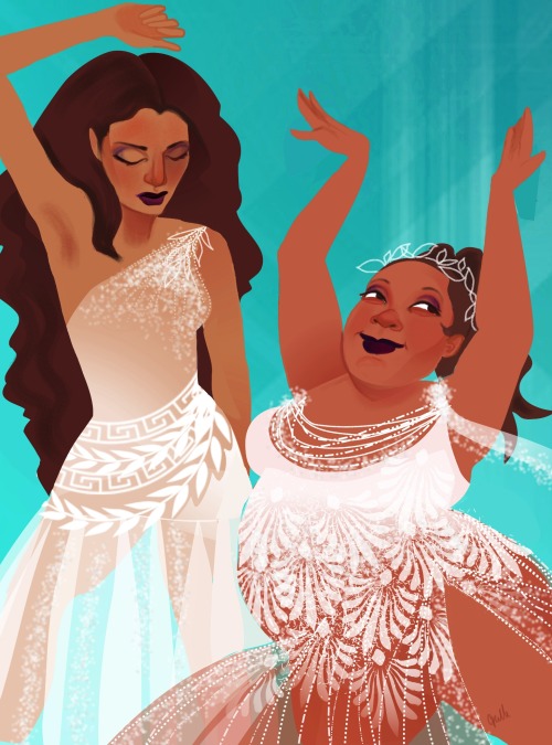 myst-l-vie: pathlesspagan: celestedoodles: We are The Muses. Goddesses of the Arts and proclaimers o