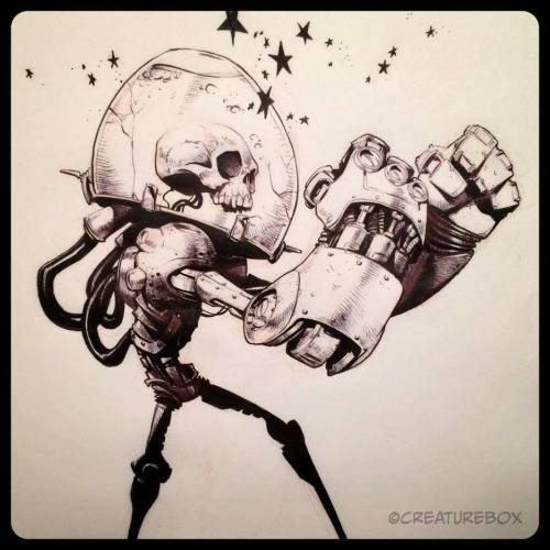 rhubarbes:  The Art of Dave Guertin and Greg Baldwin via Emmanuel Olarewaju