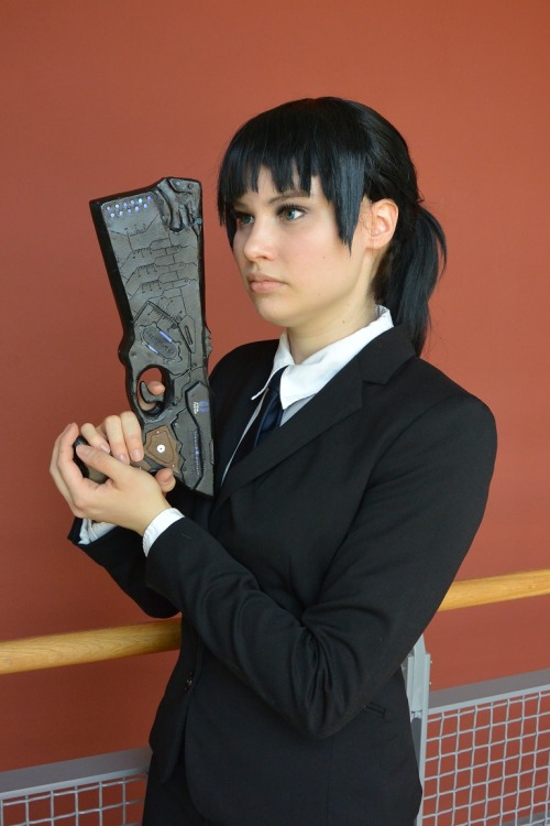 Back from the summer con of the year, Närcon. I was Yayoi från Psycho Pass with a Akane and Kogami, 