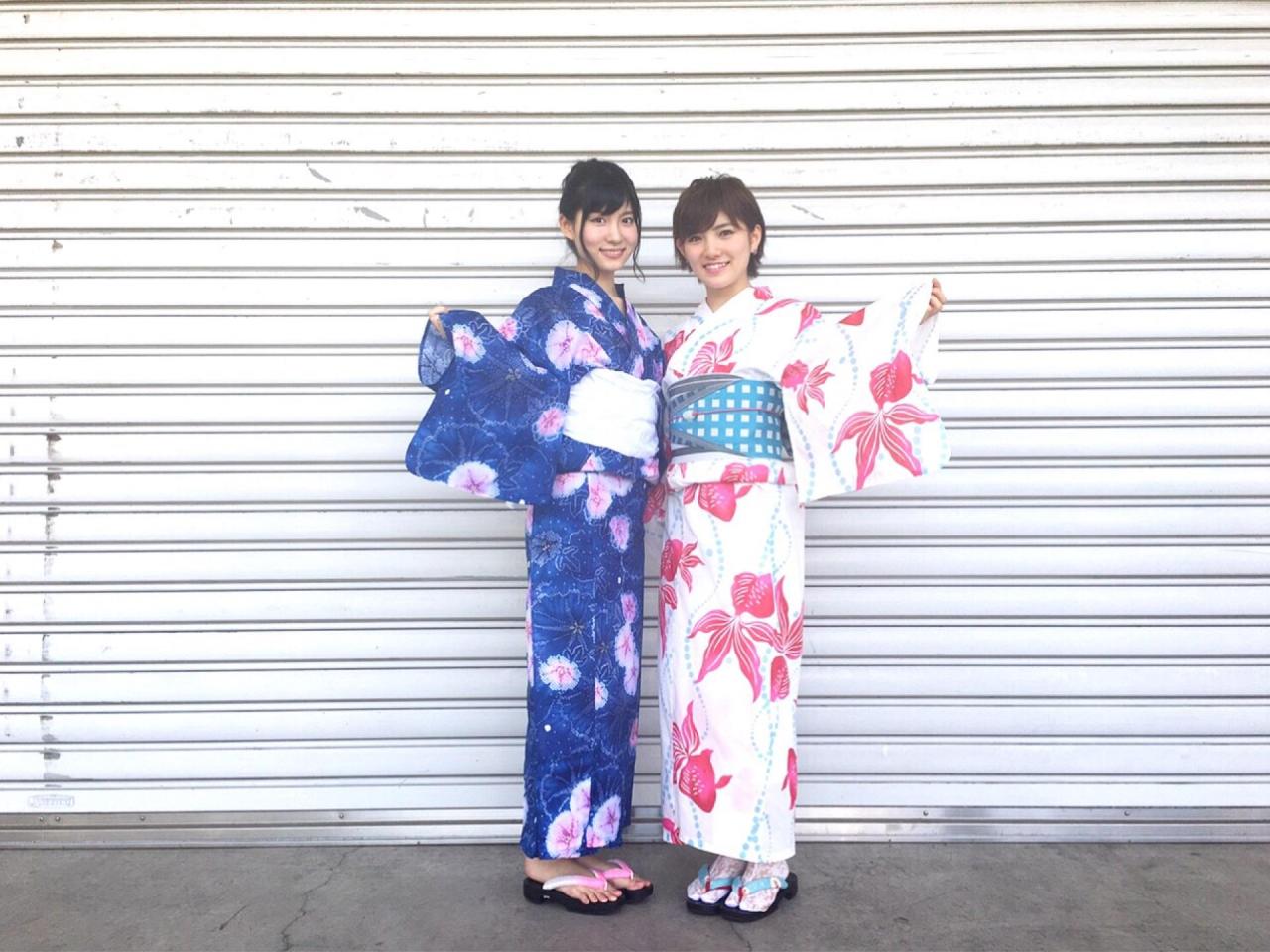 girls48:  [755] NaaMegu Talk 2016.06.10N: NaaMegu in YukataF: It was so fun~! It