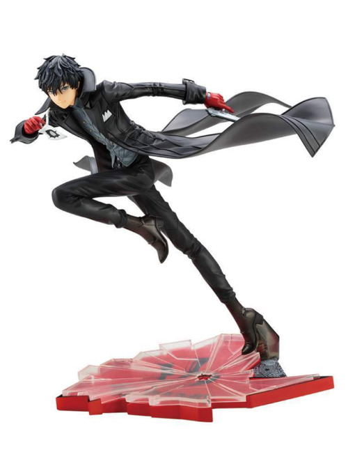 aitaikuji:  Persona 5’s Goro Akechi is getting his very own ARTFX-J 1/8 Scale Figurine along with a re-release of the Protagonist figurine! Both figurines feature the thieves in their Persona outfits with their Persona masks for the stand!! Each order