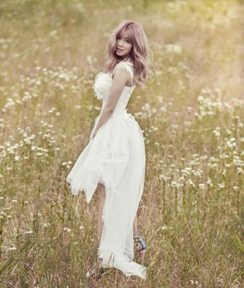 Jun Hyo Sung (Secret) - InStyle Wedding Magazine Pics