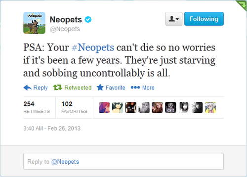 veryimportantneopian:  naegajeiljalnaganigga:  I wonder if my neopet is alive   