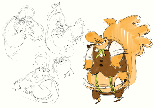 Trying to switch over to clip paint studio and trying to draw more of my own characters and Oranhamm