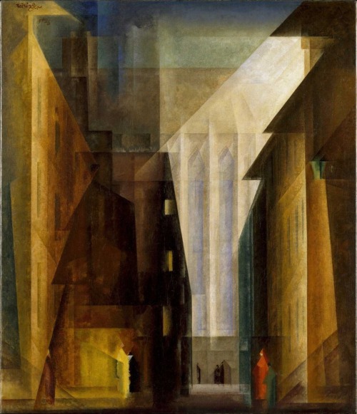 Lyonel Feininger - Church of the Minorities II (1926).