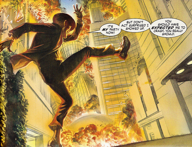 jthenr-comics-vault:  Joker ReturnsJUSTICE #11 (June 2007)Art by Alex RossWords by