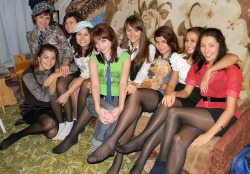 fatalneon:  “Alpha Beta Gama pantyhose