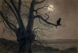 sakrogoat:  Théophile Alexandre Steinlen - Cat in the Moonlight 