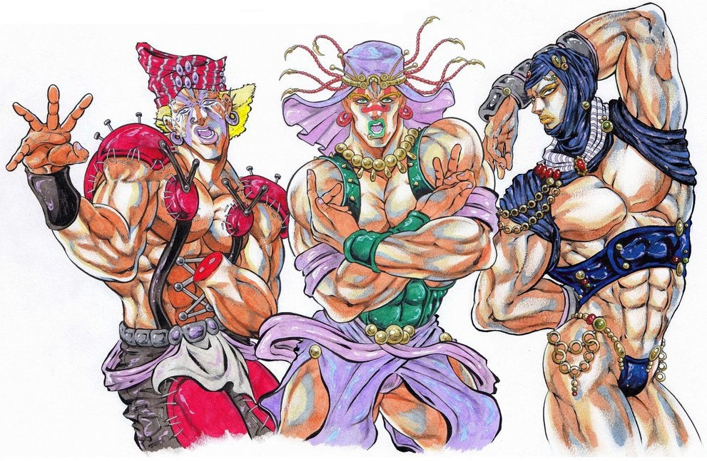 Pillar Men - JoJo's Bizarre Encyclopedia