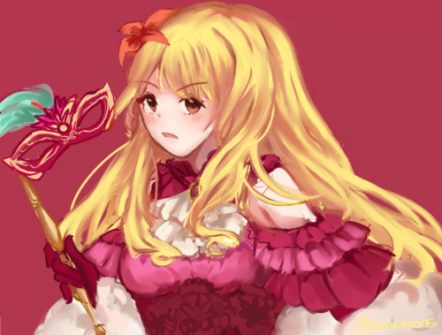 Masquerade Lachesis (First art on wacom one + CSP, so its a bit rough)