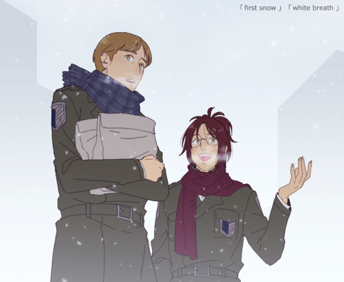 Moblit And Hanji One Hour Drawings :-)