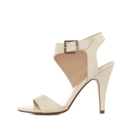 High Heels Blog Asymmetrical Single Sole Dress Sandals via Tumblr
