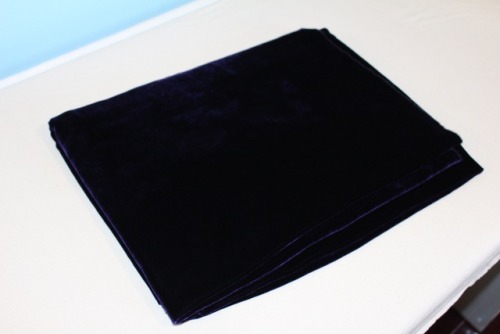Custom-dyed dark purple velvet fabric - 11th Doctor velvet waistcoatwww.doctorwhocostumeguide