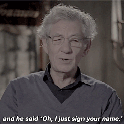 thorinsoakenshields:Michael Gambon plays Dumbledore in Harry Potter and he and I sometimes, not to s