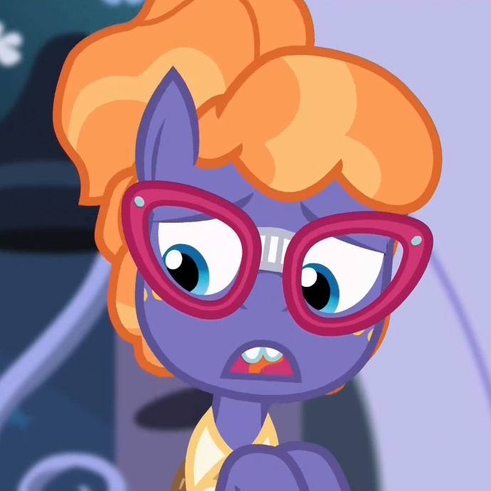 S05E10 - That one cute nerd horseI actually quite liked that horse. She was super