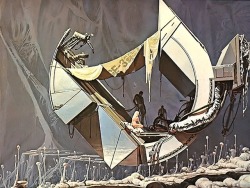 dreamingofy2k:  1978. Shipwreck by Syd Mead