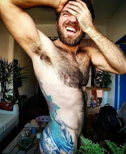 cuddlyuk-gay:    I generally reblog pics of guys with varying degrees of hair, if you want to check out some of the others, go to: http://cuddlyuk-gay.tumblr.com   