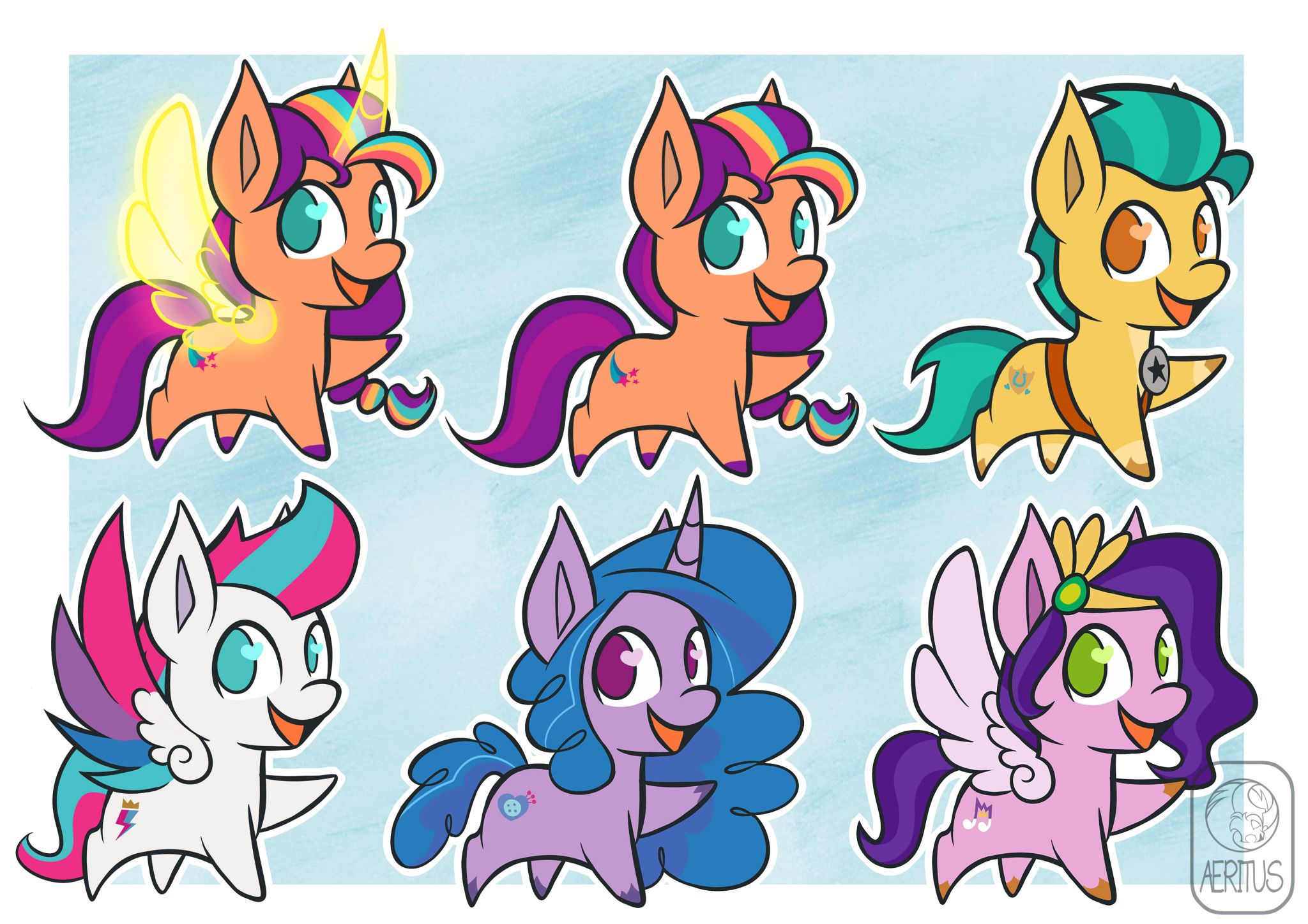 have some pastel ponies done as warmup before adult photos