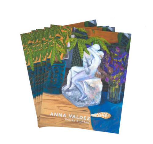 Excited to release these limited edition exhibition catalogue for Anna Valdez’s solo exhibitio