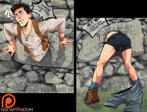 p2ndcumming: thensfwfandom: Nathan Drake [Commission]Makes you wanna be an archeologist 6.6Support m