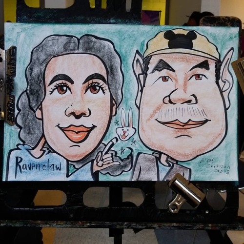 Porn photo Doing caricatures today at the Malden Music