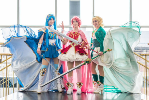 I got some new photos of our old Rayearth costumes from the mega talented Dave Yang! I love how they