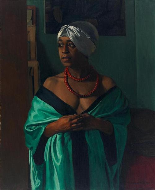 Aicha por Felix Valloton, 1922.