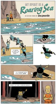 zenpencils:  MY SPIRIT IS A ROARING SEA -