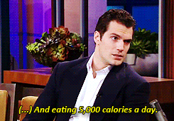 henrycavillisbeautiful:  hiddlesy: "I love every second of eating."   
