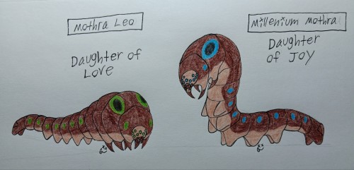 Made My Designs For The Twin Larvae In My Au Brothers Of Ash. I'm Not Super Sure About These Designs,