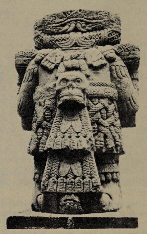 Coatlicue, Aztec goddess of the Earth, early 20th century