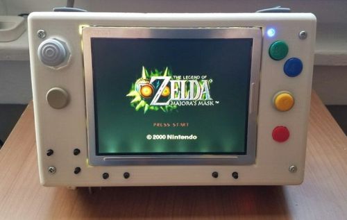 retrogamingblog:3D Printed Portable N64 made by  bobflannery103  