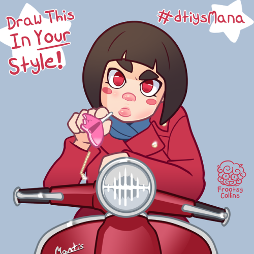 I&rsquo;m hosting a draw this in your style challenge! If you&rsquo;d like to draw Mana, please use 