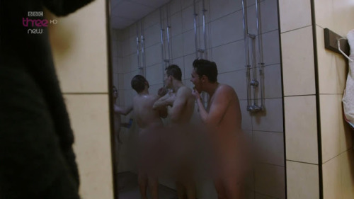 notdbd:  In Tyger Takes On, a series on BBC3, the field hockey teammates have some laughs while getting naked in the locker room. Starring Tyger Drew-Honey.  